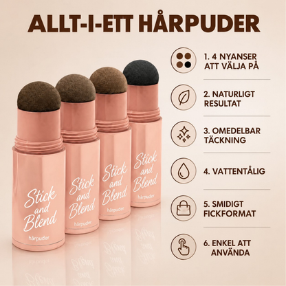 Stick and Blend - Fin i håret hela dagen med bara 30 sekunder framför spegeln